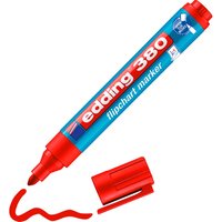 edding Flipchartmarker "380" Rundspitze, rot