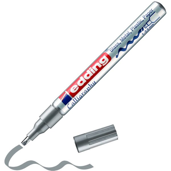 edding Kalligraphie-Stift Glanzlack-Marker 753 Kalligraphie, Geruchsneutral