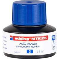 edding Nachfülltinte "MTK 25" für Permanentmarker, blau