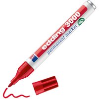edding Permanentmarker "3000" rot
