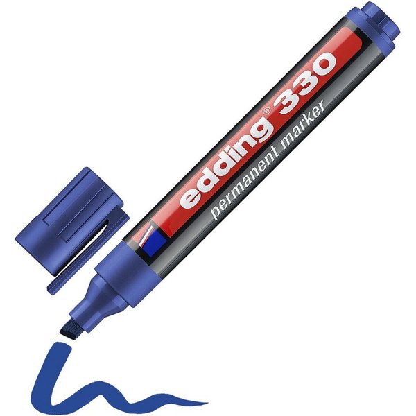 edding Permanentmarker 330, (1-tlg), geruchsarm