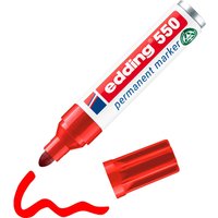 edding Permanetmarker "550" rot