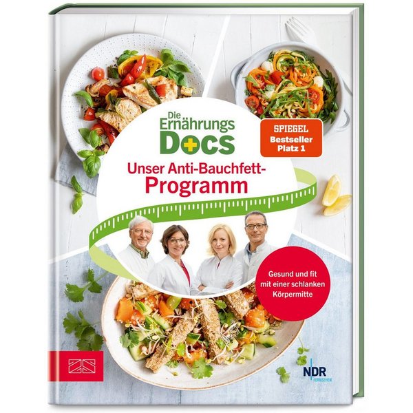 Die Ernährungs-Docs – Unser Anti-Bauchfett-Programm / Matthias Riedl, Anne Fleck, Silja Schäfer, Jörn Klasen, SPIEGEL-Bestseller SPIEGEL-Bestseller