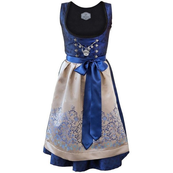 Edelnice Dirndl Royalblau
