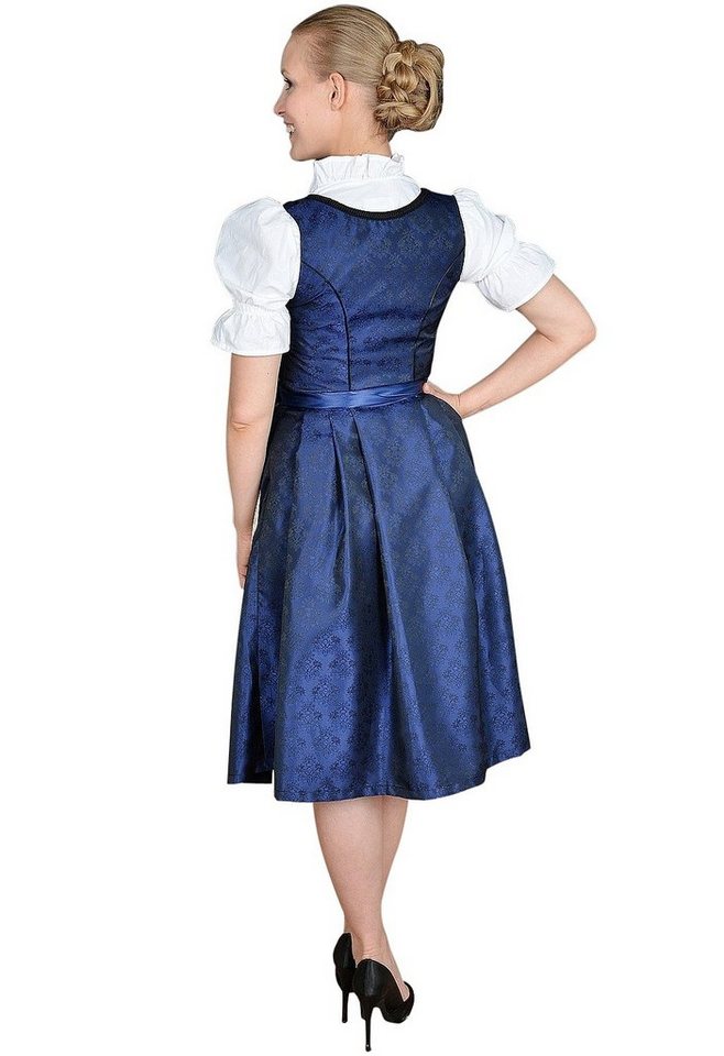 Edelnice Dirndl Royalblau – Bild 4 von 5