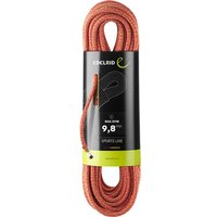 EDELRID Bergseil Boa Gym 9,8mm, Größe 40 in Braun