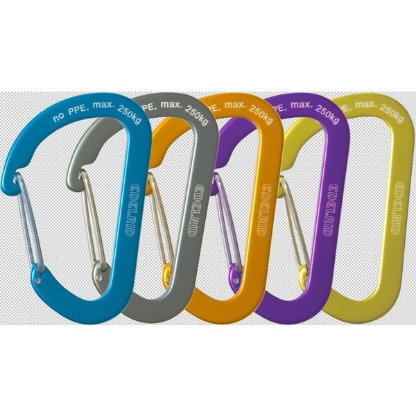 Edelrid Karabiner Aranya VPE10, farbig sortiert