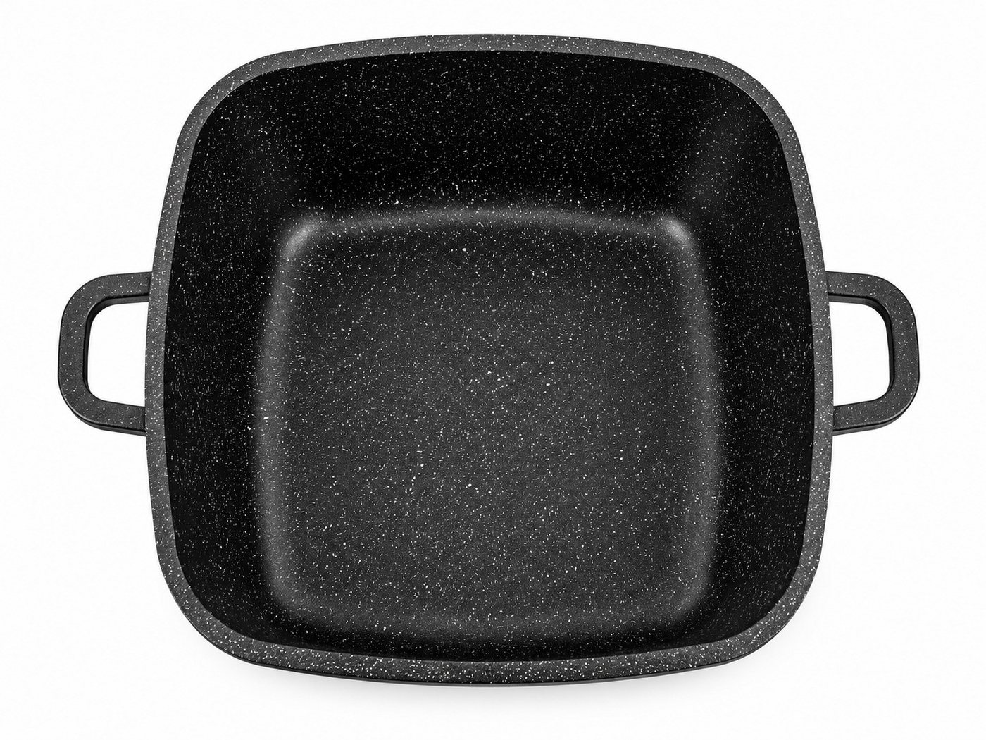 Edenberg Topf-Set Wunderschöner quadratischer Töpfe zum Backen und Kochen in zwei Farben, Aluminium, Edelstahl, Aluminiumguss (Entscheiden Sie sich für dieses h – Bild 5 von 5