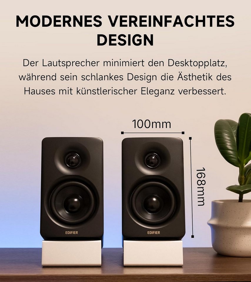 Edifier® M60 PC-Lautsprecher (Bluetooth 5.3, LDAC, 66 W) – Bild 5 von 5