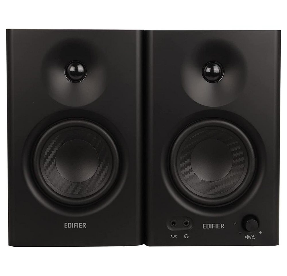 Edifier® MR4 Regal-Lautsprecher 2.0 (42 W, 2.0 Studiomonitore, Class-D Verstärker, zwei Klangmodi) – Bild 2 von 4