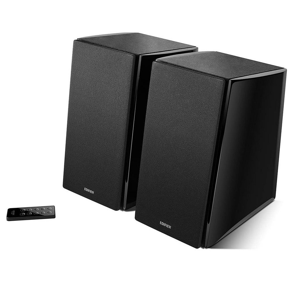 Edifier® R2000DB 2.0 Bluetooth-Lautsprechersystem Regal-Lautsprecher (Bluetooth, 120 W, mit Infrarot-Fernbedienung Schwarz) – Bild 2 von 5