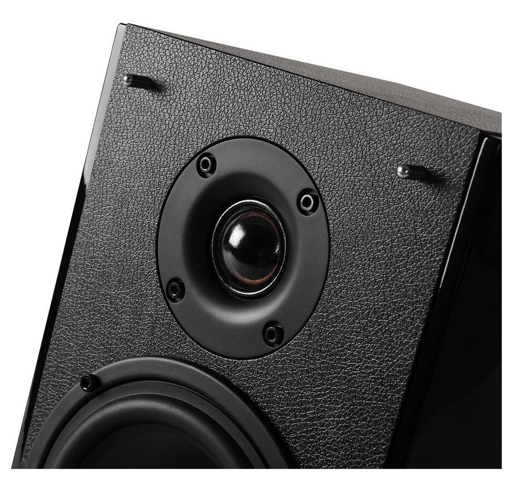 Edifier® R2000DB 2.0 Bluetooth-Lautsprechersystem Regal-Lautsprecher (Bluetooth, 120 W, mit Infrarot-Fernbedienung Schwarz) – Bild 4 von 5