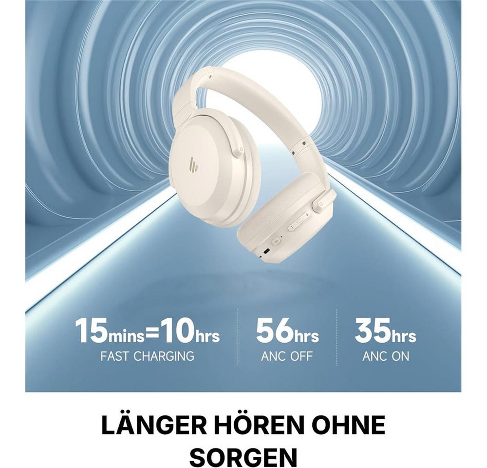 Edifier® WH700NB PRO kabellose Bluetooth Kopfhörer Over-Ear-Kopfhörer (KI-optimiertes Noice Canceling AAC Beamforming, MultiPoint Verbindung) – Bild 5 von 5
