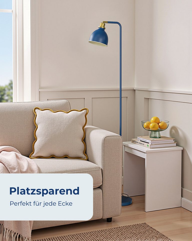 EDISHINE Stehlampe Wohnzimmer, LED wechselbar, warmweiß – Bild 5 von 5