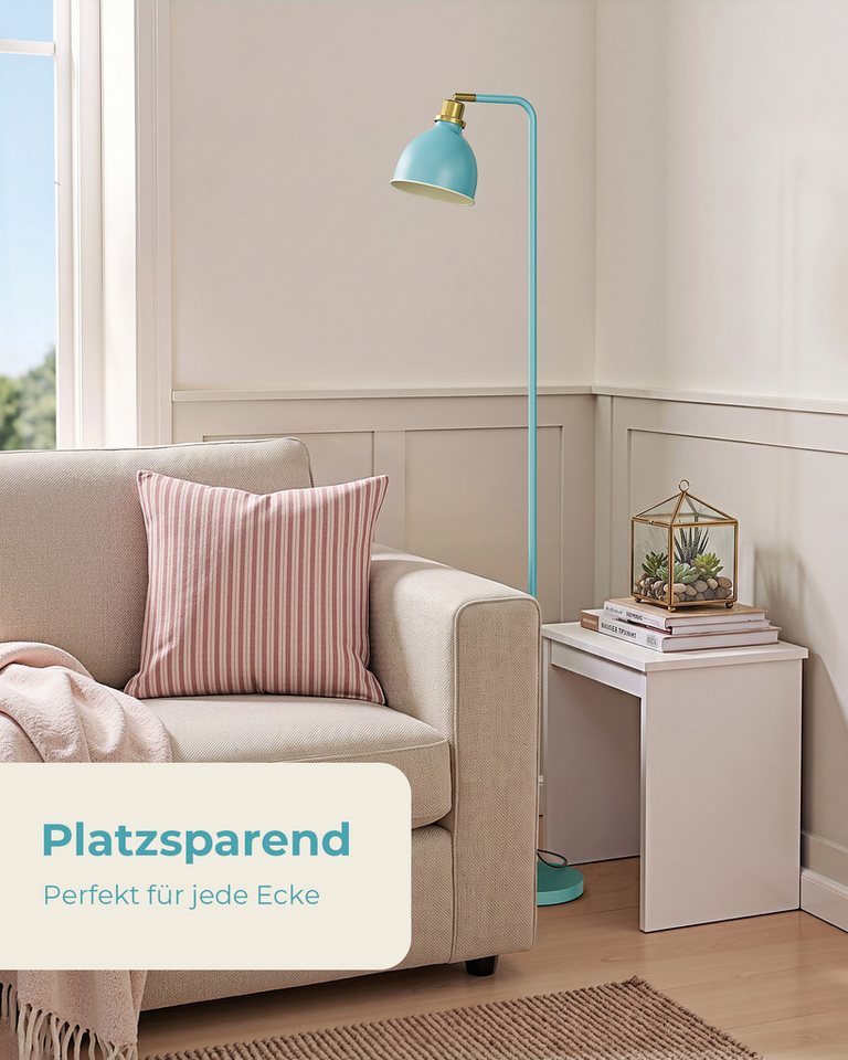 EDISHINE Stehlampe Wohnzimmer, LED wechselbar, warmweiß – Bild 5 von 5