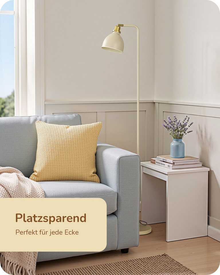EDISHINE Stehlampe Wohnzimmer, LED wechselbar, warmweiß – Bild 5 von 5