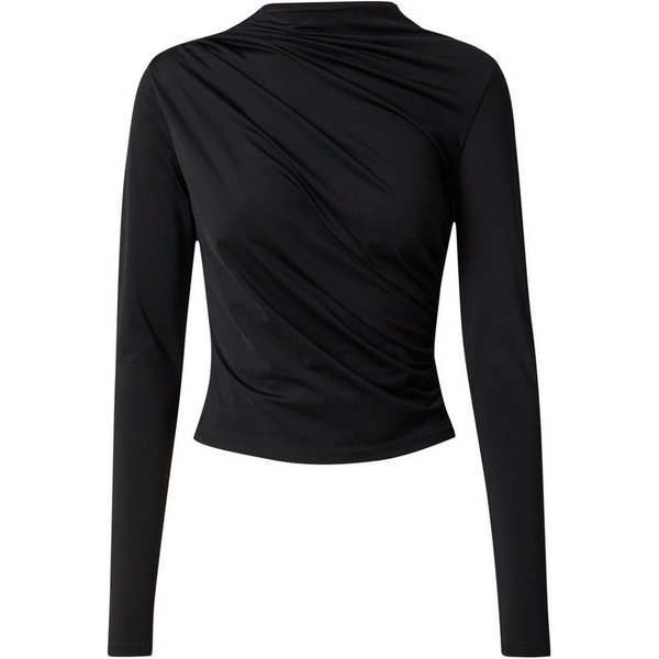 EDITED Langarmshirt Omara (1-tlg) Drapiert/gerafft
