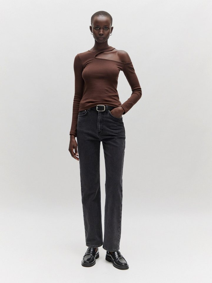 EDITED Langarmshirt Vicenta (1-tlg) Cut-Outs – Bild 4 von 5