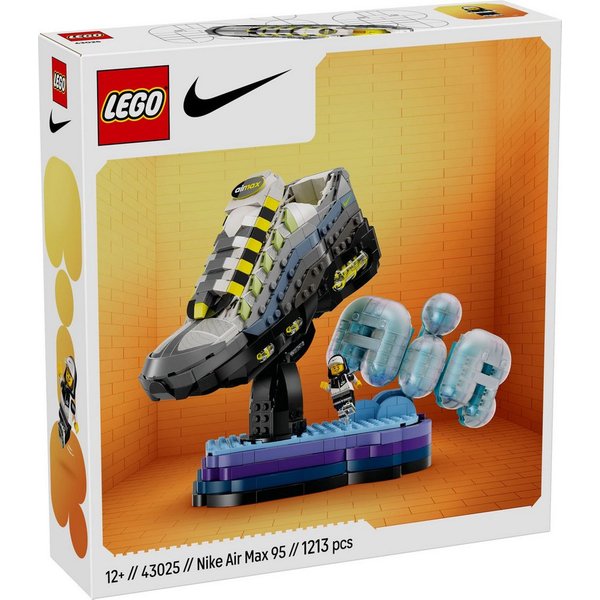 LEGO® Editions 43025 Nike Air Max 95 x LEGO® Set Konstruktionsspielsteine, (Set, 1213 Teile)
