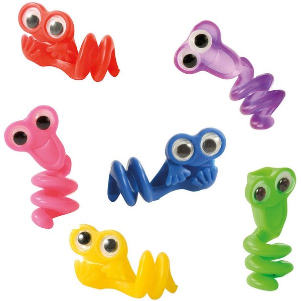 EDUPLAY Buntstift Stiftemonster mit Wackelaugen, 5 x 2 cm, (12-tlg), 5 x 2 cm, 12-teiliges Set