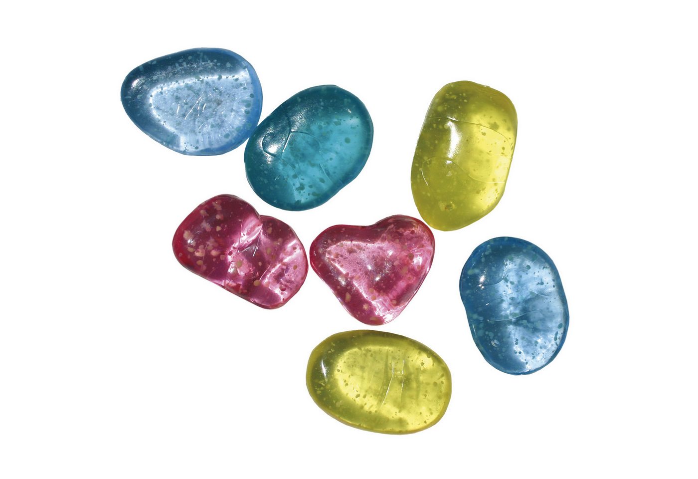 EDUPLAY Dekosteine Leucht Meteoriten, (24-St), Kunststoff (24er Pack) – Bild 3 von 3