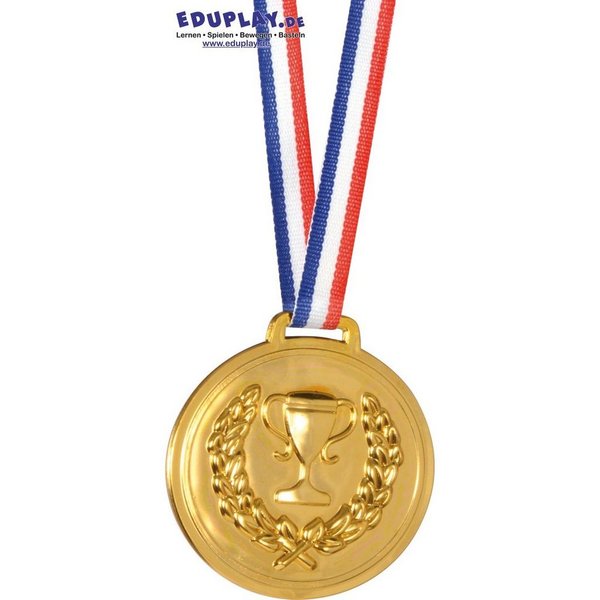 EDUPLAY Lernspielzeug Kunststoff-Medaille mit Sicherheitsverschluss zum Beschriften (1-St)