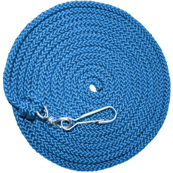 EDUPLAY Springseil Schwungseil Springseil, mit Federhaken & Drehwirbel, 5 m