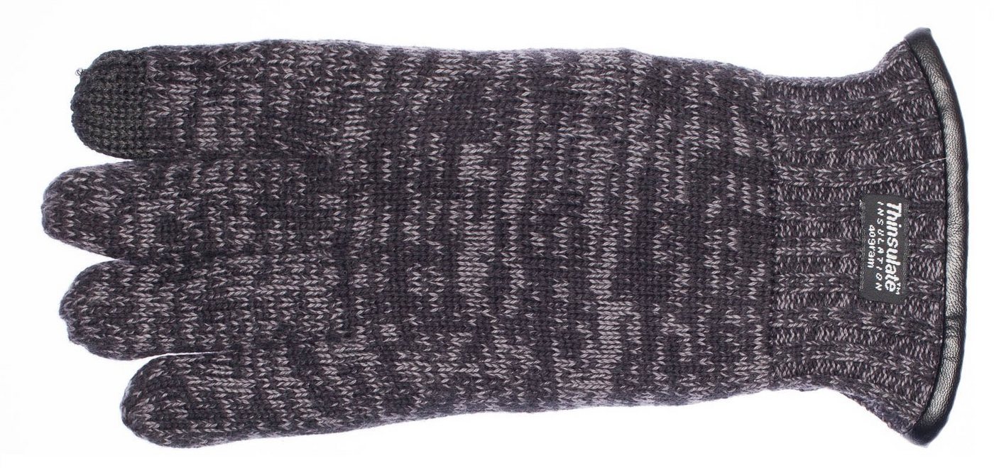 EEM Strickhandschuhe Herren-4605 Thinsulate Futter – Bild 3 von 5