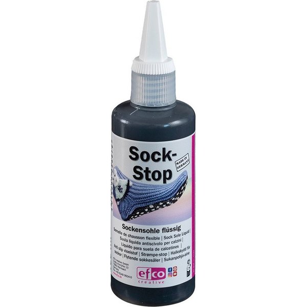 efco creative Socken Sock-Stop Latex-Emulsion / Sockensohle Anti-Rutsch Profile eigener Herstellung / Teppichen, Läufern oder Schuhabtretern geeignet
