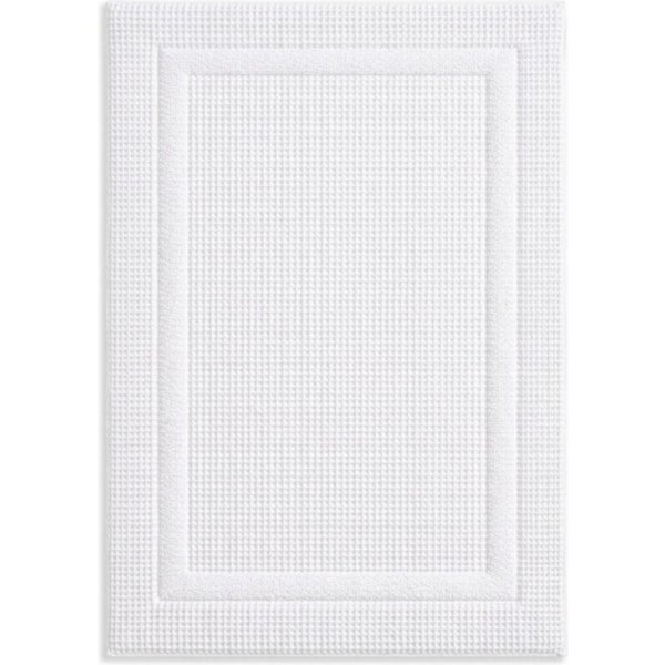 Egeria Badematte LIVA, Höhe 5 mm, Baumwolle, rechteckig, 50x80 cm, Waffelpiqué Struktur