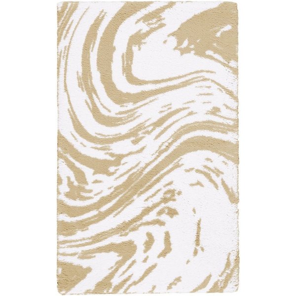 Egeria Badematte Marble, Höhe 10 mm, rutschhemmend beschichtet, fußbodenheizungsgeeignet, Baumwolle, rechteckig
