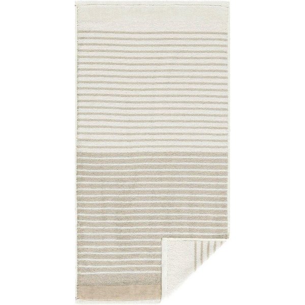Egeria Duschtuch Maris, Walkfrottee (1-St), Double Face mit Streifen, reine Baumwolle