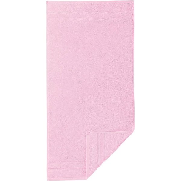 Egeria Handtücher Micro Touch, Walkfrottee (2-St), Streifenbordüre, extrem saugfähig & flauschig, 100% Baumwolle