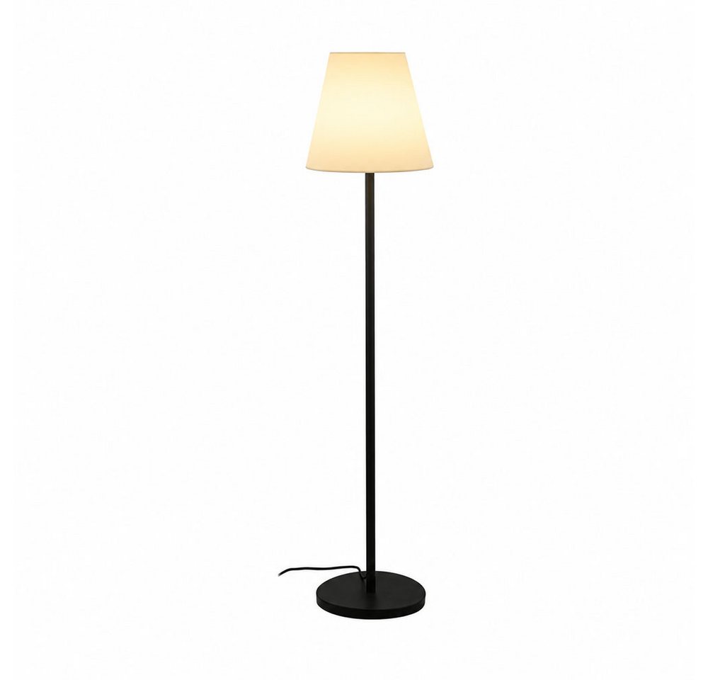 EGLO Außen-Stehlampe, Leuchtmittel nicht inklusive, Außen-Stehleuchte Standlampe Gartenleuchte IP44 Schwarz H 148,5 cm – Bild 2 von 5