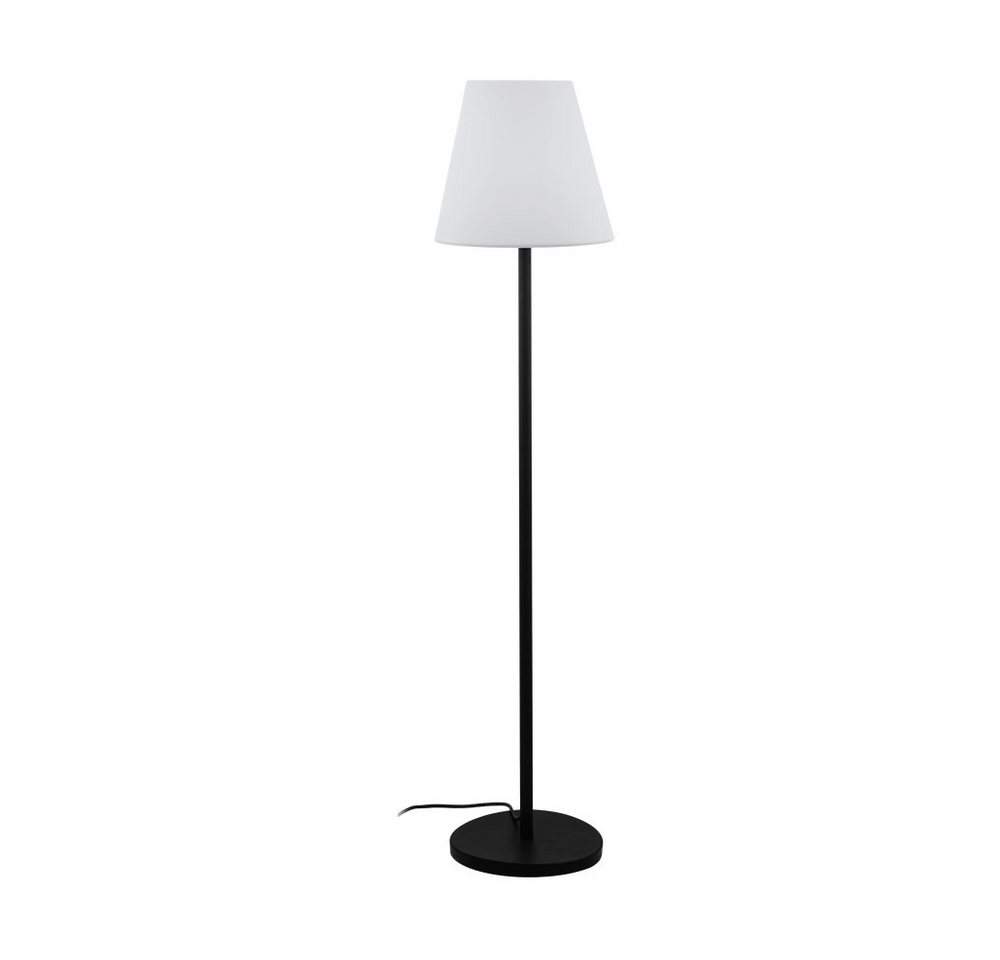 EGLO Außen-Stehlampe, Leuchtmittel nicht inklusive, Außen-Stehleuchte Standlampe Gartenleuchte IP44 Schwarz H 148,5 cm – Bild 5 von 5