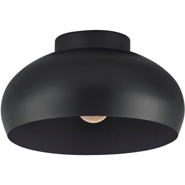 EGLO Deckenleuchte MOGANO 2, ohne Leuchtmittel, Leuchtmittel wechselbar, Deckenleuchte aus Metall, E27, dimmbar, Ø 28 cm, exkl. E27 - 1X40W
