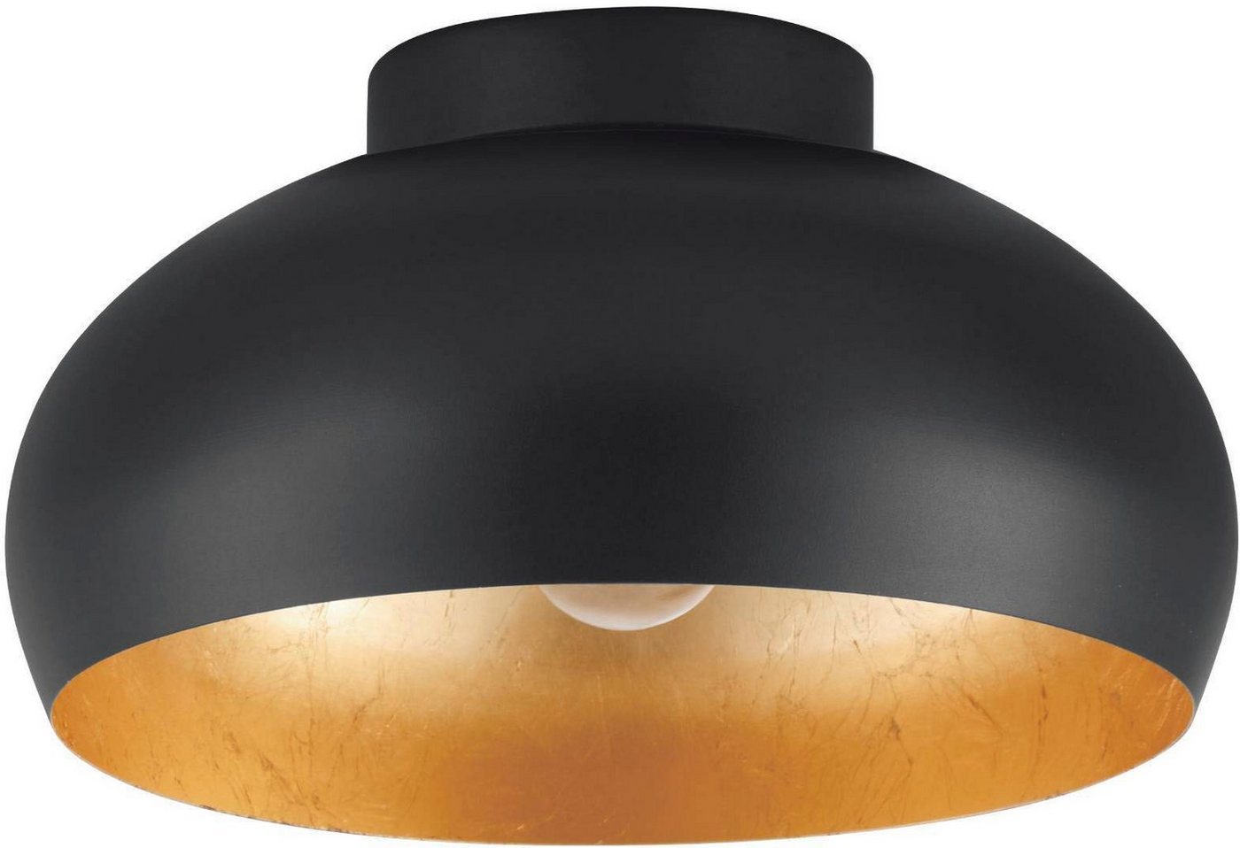 EGLO Deckenleuchte MOGANO 2, ohne Leuchtmittel, Leuchtmittel wechselbar, Deckenleuchte aus Metall, E27, dimmbar, Ø 28 cm, exkl. E27 - 1X40W – Bild 2 von 5