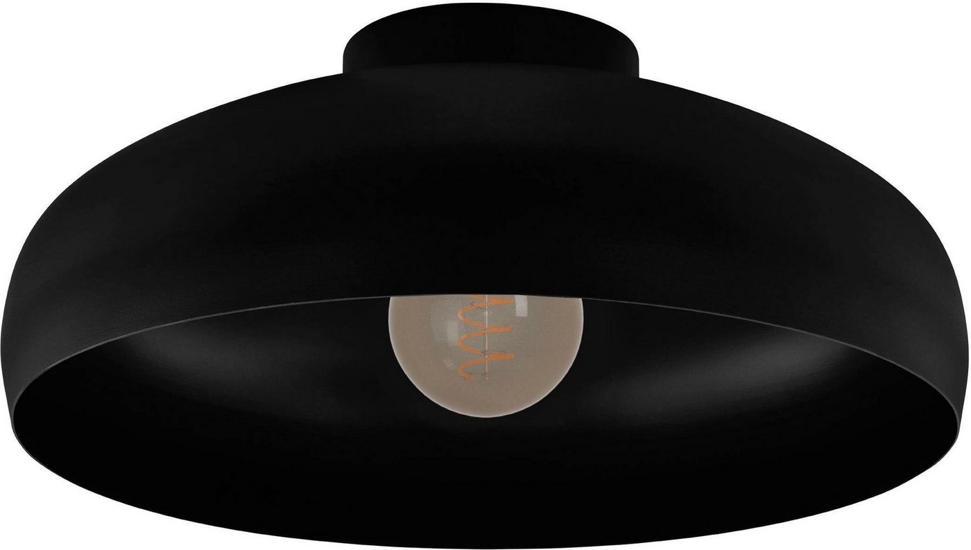 EGLO Deckenleuchte MOGANO, ohne Leuchtmittel, Leuchtmittel wechselbar, Deckenleuchte Industrial, Vintage, Flurlampe Decke mit E27 Fassung – Bild 3 von 5