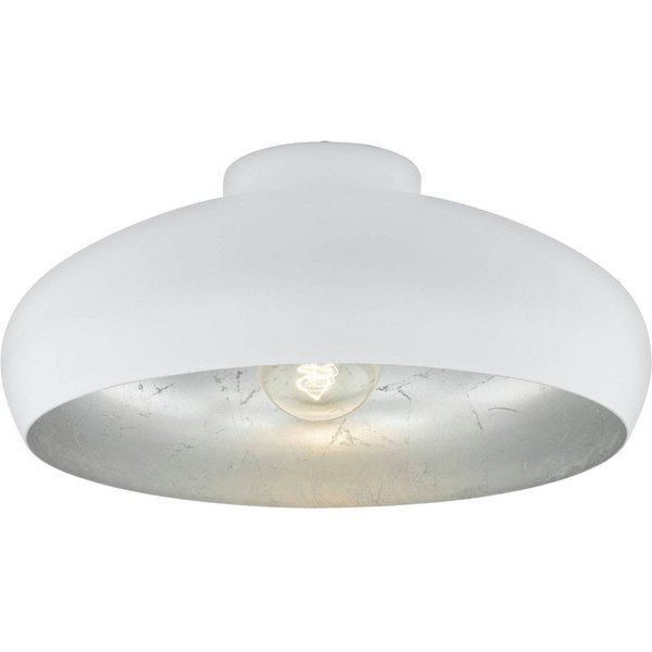 EGLO Deckenleuchte MOGANO, ohne Leuchtmittel, Leuchtmittel wechselbar, Deckenleuchte Industrial, Vintage, Flurlampe Decke mit E27 Fassung