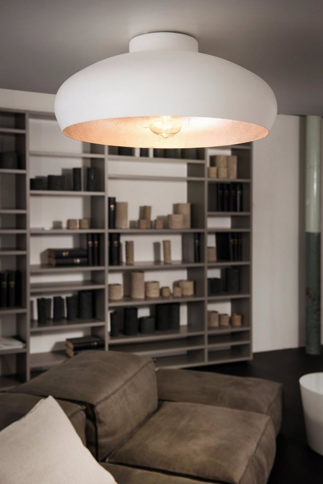 EGLO Deckenleuchte MOGANO, ohne Leuchtmittel, Leuchtmittel wechselbar, Deckenleuchte Industrial, Vintage, Flurlampe Decke mit E27 Fassung – Bild 2 von 5