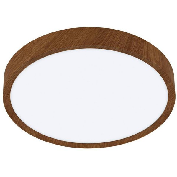 EGLO Deckenleuchte MUSURITA, LED wechselbar, Warmweiß, LED Deckenlampe, Wohnzimmer, Schlafzimmer, Küche, Flur, modern, 34x6cm