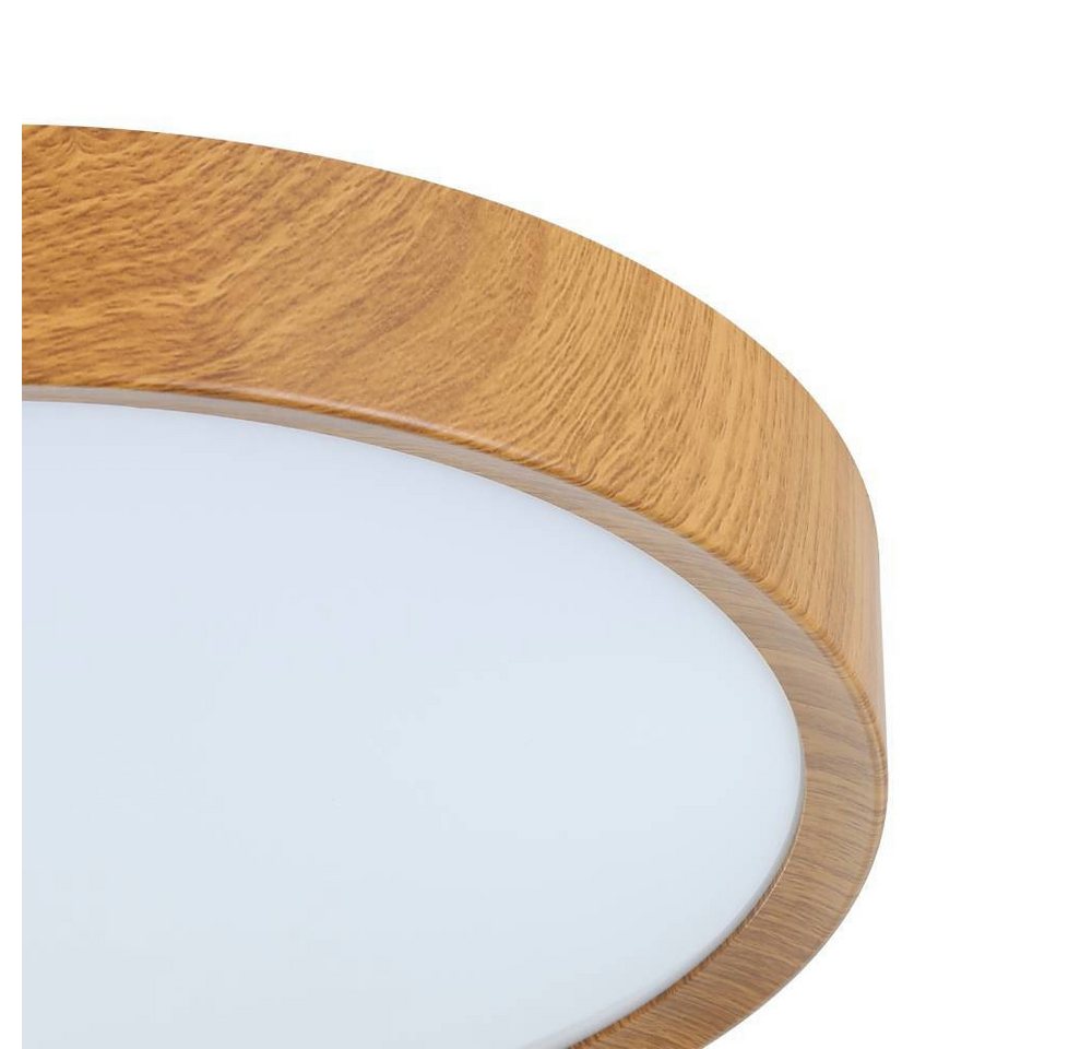 EGLO Deckenleuchte MUSURITA, LED wechselbar, Warmweiß, LED Deckenlampe, Wohnzimmer, Schlafzimmer, Küche, Flur, modern, 34x6cm – Bild 5 von 5