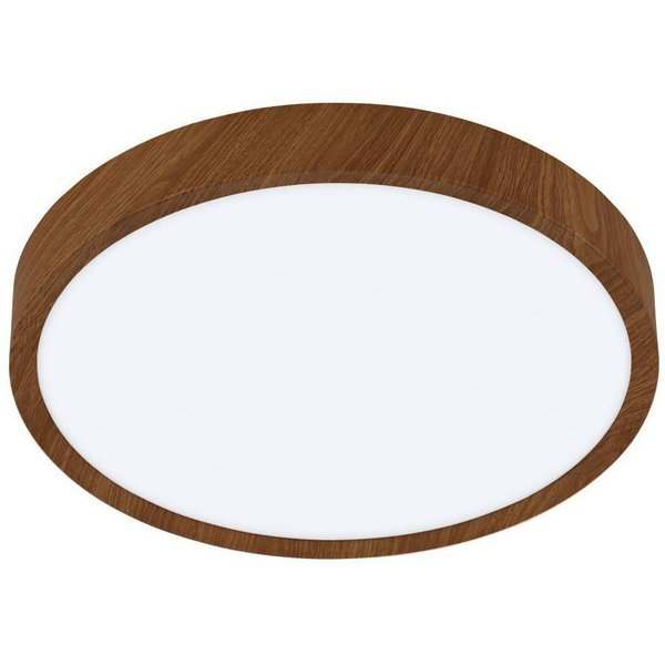 EGLO Deckenleuchte MUSURITA, LED wechselbar, Warmweiß, Deckenlampe, Wohnzimmer, Stahl, Kunststoff, Ø 44 cm