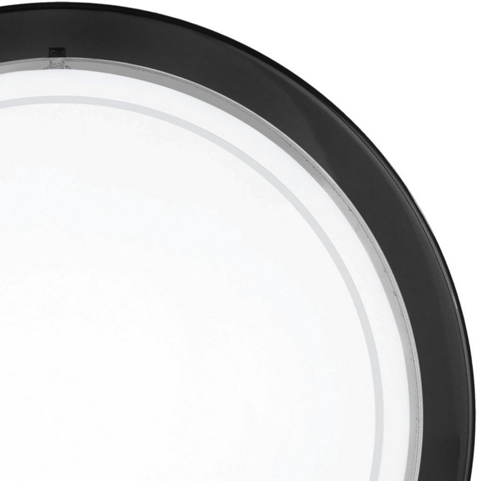 EGLO Deckenleuchte PLANET 1, Dimmfunktion, ohne Leuchtmittel, Wohnzimmerlampe, Flurlampe, Esszimmer, Büro, zeitlos, 29x29x8,5cm – Bild 3 von 5