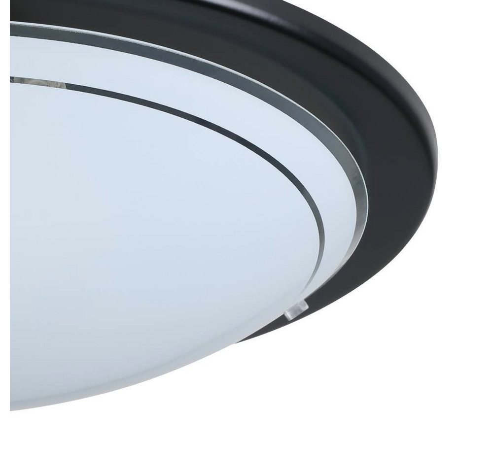 EGLO Deckenleuchte PLANET 1, Dimmfunktion, ohne Leuchtmittel, Wohnzimmerlampe, Flurlampe, Esszimmer, Büro, zeitlos, 29x29x8,5cm – Bild 5 von 5