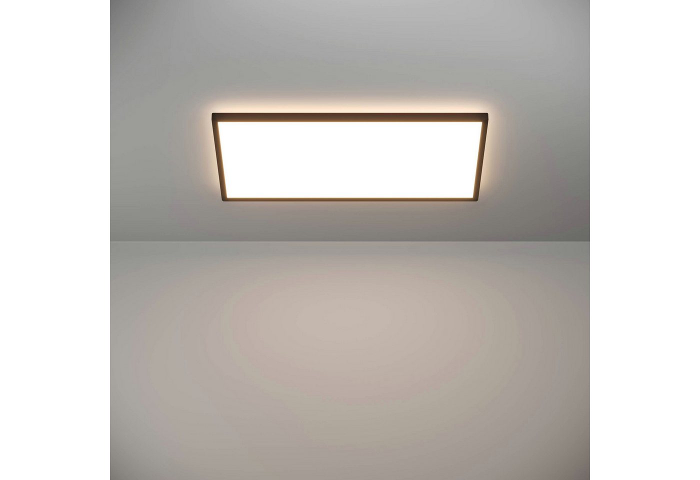 EGLO Deckenleuchte Rovito Deckenlampe, Deckenbeluchtung, Badlampe Decke, Kunststoff, IP44, LED fest integriert, Neutralweiß, Kaltweiß, Warmweiß, Wand-/Deckenleu – Bild 5 von 5