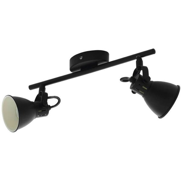 EGLO Deckenspot SERAS 2, LED wechselbar, Warmweiß, Küchenlampe, Deckenstrahler, Industrial, modern