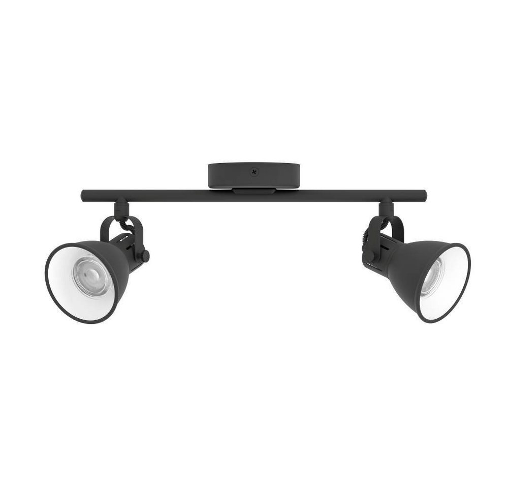 EGLO Deckenspot SERAS 2, LED wechselbar, Warmweiß, Küchenlampe, Deckenstrahler, Industrial, modern – Bild 3 von 5
