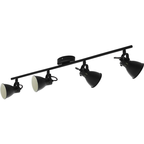 EGLO Deckenspot SERAS 2, LED wechselbar, Warmweiß, Küchenlampe, Deckenstrahler, Industrial, modern