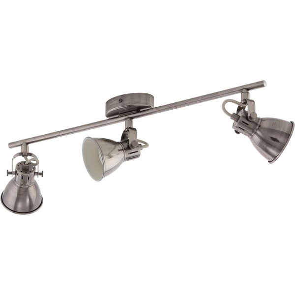 EGLO Deckenspot SERAS, ohne Leuchtmittel, Warmweiß, Spot, L59,5 x B6,5 cm, 3X2,8W inkl.